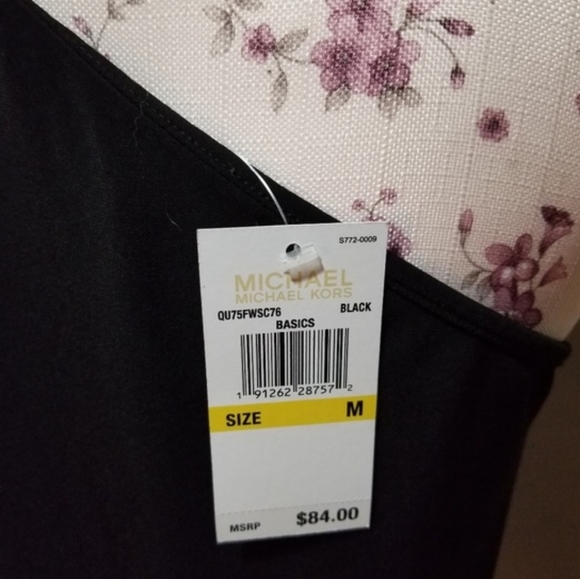 Michael Kors - Black One Shoulder Top - Picture 5 of 8